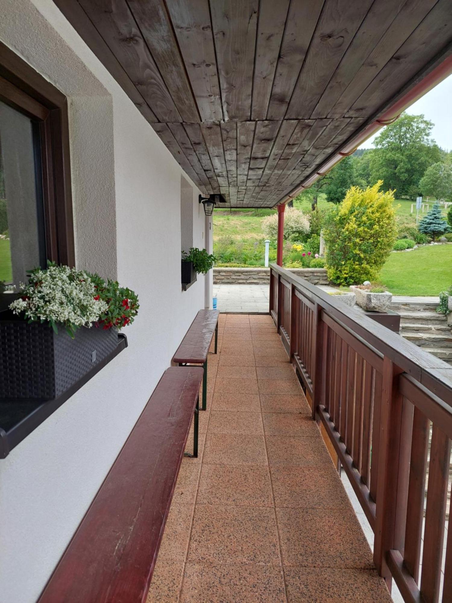 Penzion Slupecna Lipno nad Vltavou Esterno foto