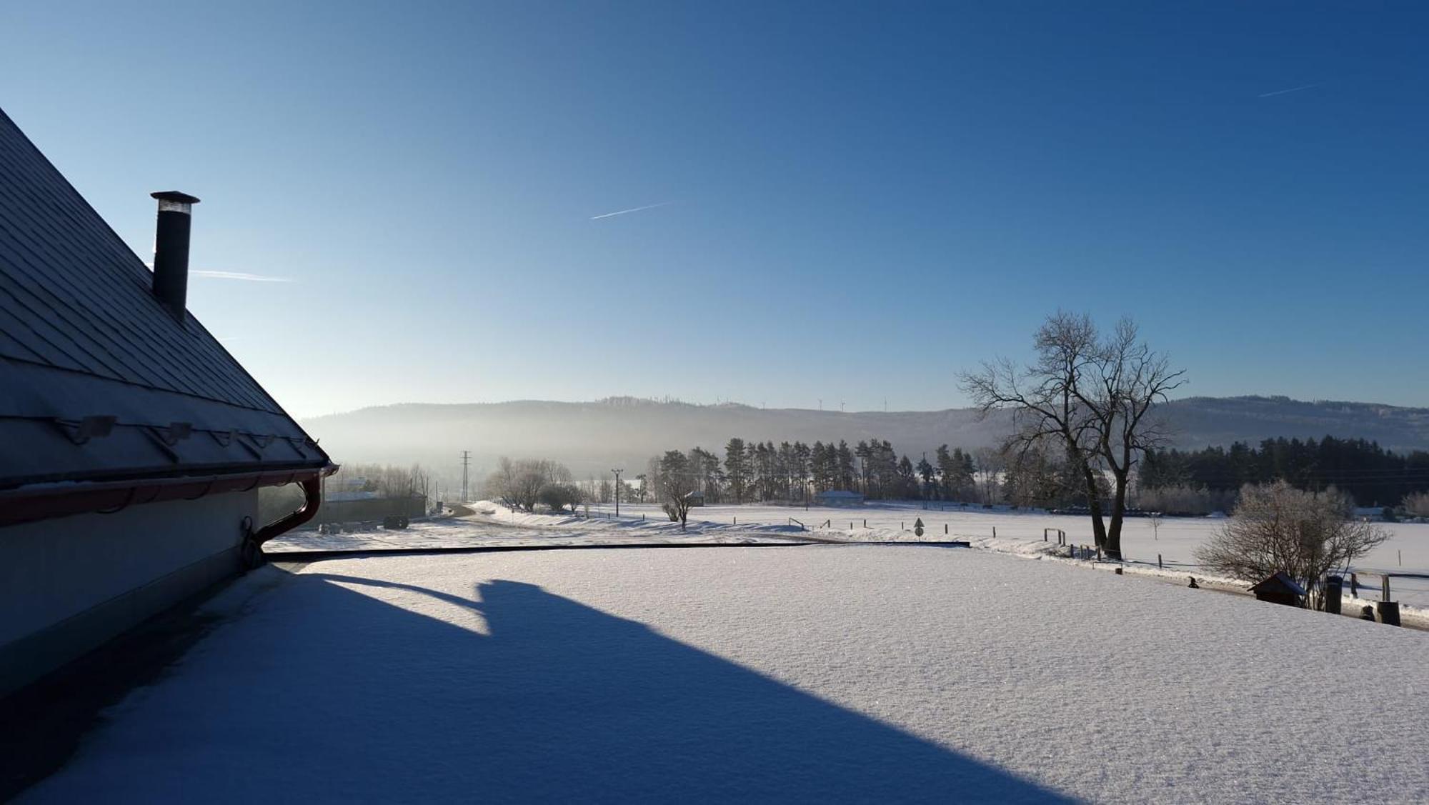 Penzion Slupecna Lipno nad Vltavou Esterno foto